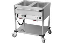 Fahrbares Wasserbad 2 Becken