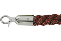 Verbindungskordel rot, mit Chromenden