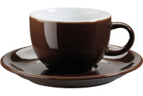 Kaffee-/Cappuccinotasse obere mocca