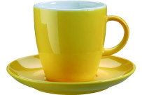 Latte Macchiatotasse obere gelb