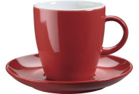 Latte Macchiatotasse obere rot