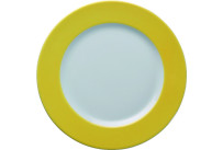 Teller flach 21,5cm gelb