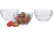 Glasschale „Manhattan