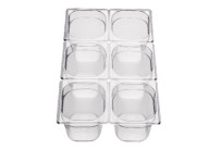 GN-Behälter 1/6 Polycarbonat 65mm