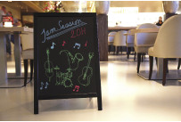 Standtafel doppelseitig