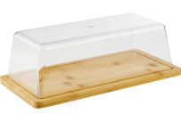 Tablett mit Haube, 2-tlg. 32x16,5x11 cm