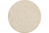 Holzdeckel Buche mit Silikonring Ø 10 cm