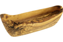 Olivenholzschale, länglich