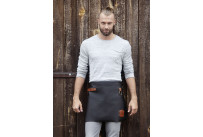 Lederschürze, schwarz Vorbinder