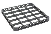 Tassenkorb/Gläserkorb 20 Fächer geteilter Aufsatz