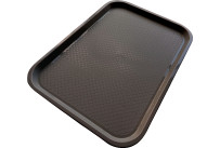 Serviertablett PP 41,5x31cm braun