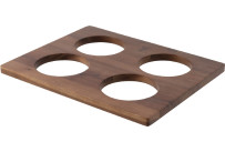 Aufsatz mit 4 Aussparungen