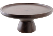 Torten-/Buffetplatte mit Fuß 24,5x11cm