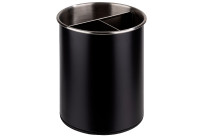 Besteckbehälter, drehbar, Ø 13cm, Edelstahl