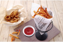 Snackholder mit Saucenhalterung