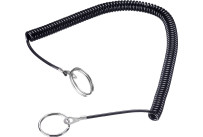 Spiralkette mit 2 Ringen