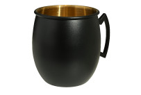 Rooftop schwarz-gold Becher 