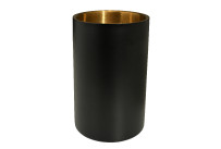 Rooftop schwarz-gold Sekt- und Weinkühler