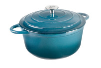 Kasserolle mit Deckel rund, 4l ocean