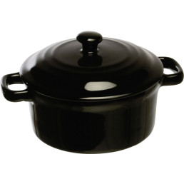 Mini-Casserole "Lory" Ø10cm H:5cm schwarz