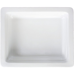 GN-Behälter, Porzellan, 65 mm tief 1/2 GN