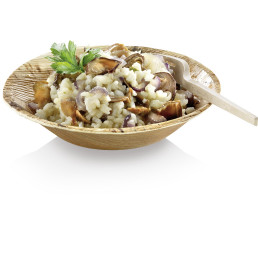 Schale rund tief "Palmblatt"