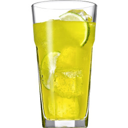 Glasserie "Casablanca" Longdrinkglas 36,5cl mit Füllstrich