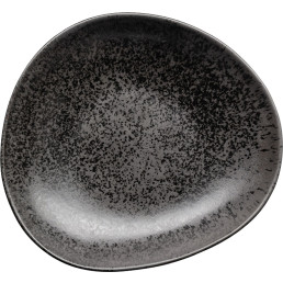Porzellanserie „Ebony" Teller tief 24,5x23cm