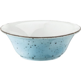 Porzellanserie "Granja" aqua Schüssel, 18,5 cm