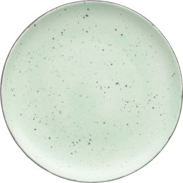 Porzellanserie "Granja" mint Teller flach Coup-Form, 25,7 cm