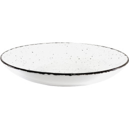 Porzellanserie "Granja" weiß Teller tief Coup-Form, 26 cm