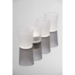 Glas "Promo" satiniert