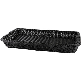 Korb GN 1/1, H: 6,5cm schwarz