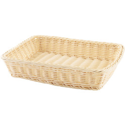 Korb GN 1/2, H: 6,5cm beige