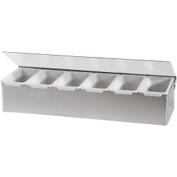 Bar-Beilagenbehälter Edelstahl