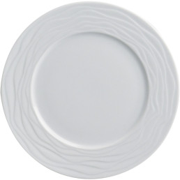 Hotelporzellan "Curved" Teller Dessert/Suppen untere, 17,5 cm