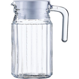 Krug "Quadro" mit Deckel 0,5 L