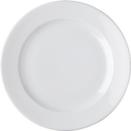 Hotelporzellan "Rotondo" Teller Fahne flach 16cm