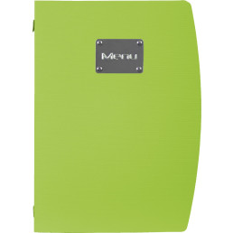 Menükarte "Beach" A4 limone