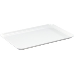 Auslageplatte Melamin, weiß