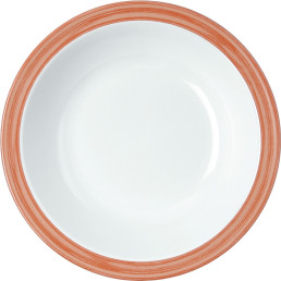 Teller tief "Colour" Ø20,5cm 600ml Melamin orange