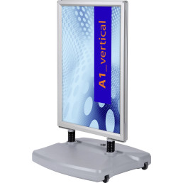 Klapprahmenständer "Windtalker City"