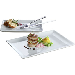 Teller rechteckig "Scoup" 35,5 x 23,5 cm