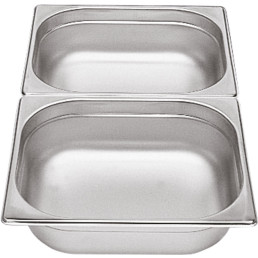 GN-Behälter 1/2 Edelstahl 200mm