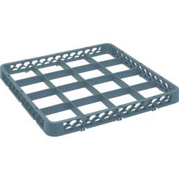 Gläserkorb 16 Fächer geteilter Aufsatz