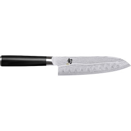 Shun Classic Santoku mit Kullenschliff 18cm