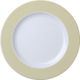 Teller flach Ø 26 cm sand