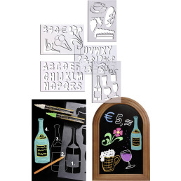 Zeichenschablonen-Set