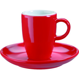 Espressotasse obere rot