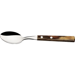 Steak-/Pizzabesteck "Churrasco" Löffel L: 19,5cm braun